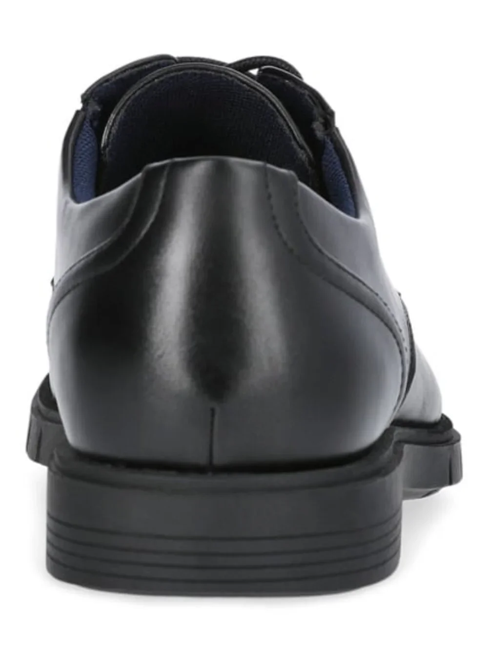 George Men's Flexx Comfort Oxford Dress Shoes (New, Black, Size 10.5, 10 1/2)